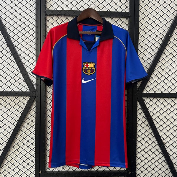 Tailandia Camiseta Barcelona 1ª Retro 2001-2002